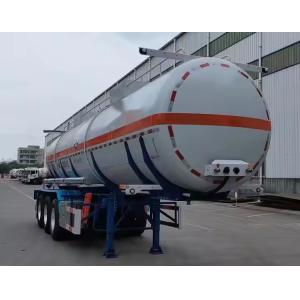 China CIMC 3 / 4 Axles Liquid Nitrogen Natural Gas Lpg Tanker Truck  on sale