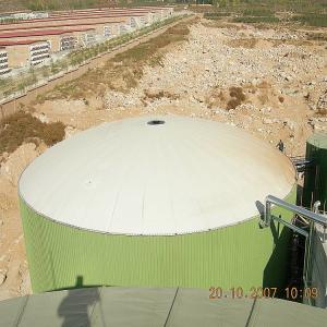 Customized Capacity Double Membrane Biogas Gas Holder UV Resistance