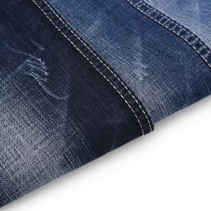 Shrink-resisitant COTTON POLYESTER SPANDEX DENIM FABRIC JZT556 10.9oz