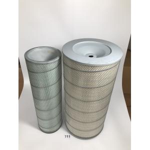Professional Excavator Air Filter , Hitachi Excavator Filters P127308 P127309