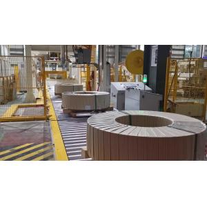 380V Automatic Steel Coil Packing Line With Stacking System And Unloading System