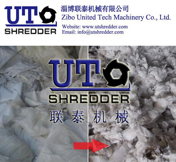 Quality automatic textile shredder - fiber recycling, woven fiber, cloth shredder, cotton shredder / crusher for waste recycling wholesale