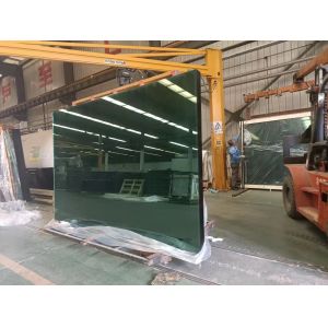 Green Decorative Float Glass with 91.5 Transmittance and 5.5-5.8 U-value for