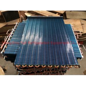 CF2Cl2 Refrigerant Chilled Water Coils Plate Fin Evaporator