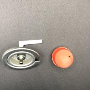 China Handle Color Black Butane Gas Valve with CGA 600 Inlet Thread on sale