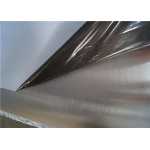 4x8 Stainless Steel Wall Panels , Stainless Steel Flat Plate Hairline PVC Surface