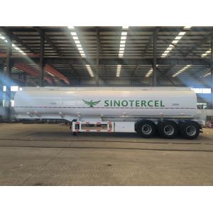 40-60m3 Fuel Tank Semi Trailer with 3 Axles and 12 Tires