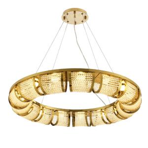 China Crystal Shade Modern Pendant Light Custom Designer Lighting for Boutique Restaurants and Home Interiors on sale