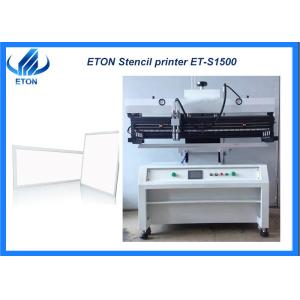 China SMT Stencil Printer for LED Lighting Panel Tube Max 1500*300mm Lighting PCB on sale