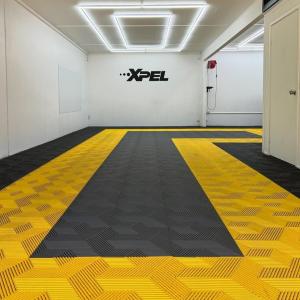 Chemical Resistant Racedeck Garage Floor Tiles Grey Garage Carpet Tiles