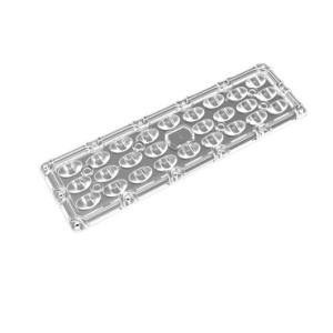 Practical PC Street Lamp Lens Model 26 in 1 236x70mm 60x160 Degree SMD3030