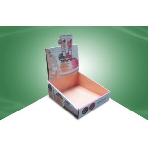 Professional Countertop Cardboard Display Stand With Glossy PP Lamination