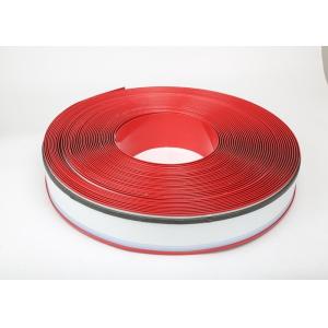 China Metallic Sign Channelume Aluminum , Colorful Trim Cap Flat Shape With Edge on sale