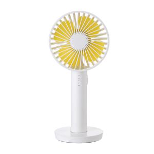 Rechargeable Handy Fan with 3 Speed Level & Makeup Mirror