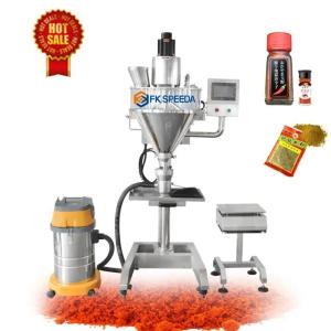 FK-FP1 Semi Automatic Powder Filling Machine for Spices and Coffee Space-Saving