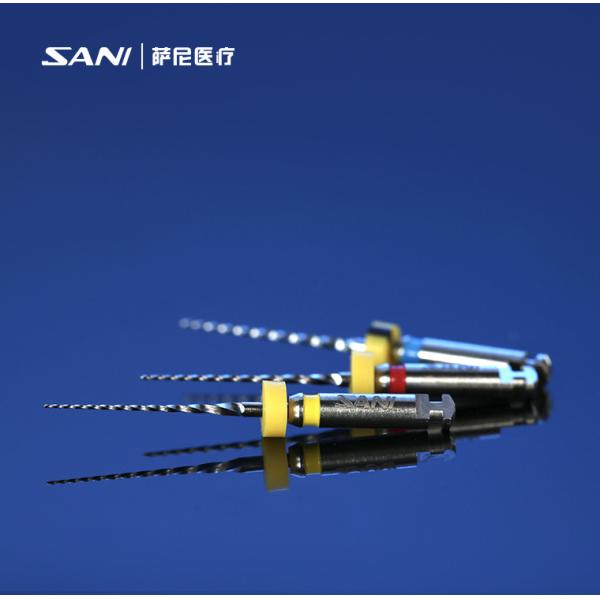 2.0N/Cm Niti Rotary Dental Files Kid File For Root Canal Treatment 3pcs/Pack