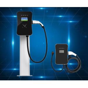 Ccs2 Car Charging Wall Box Ev Charger 3 Phase 32a Type 2 With Lcd Screen