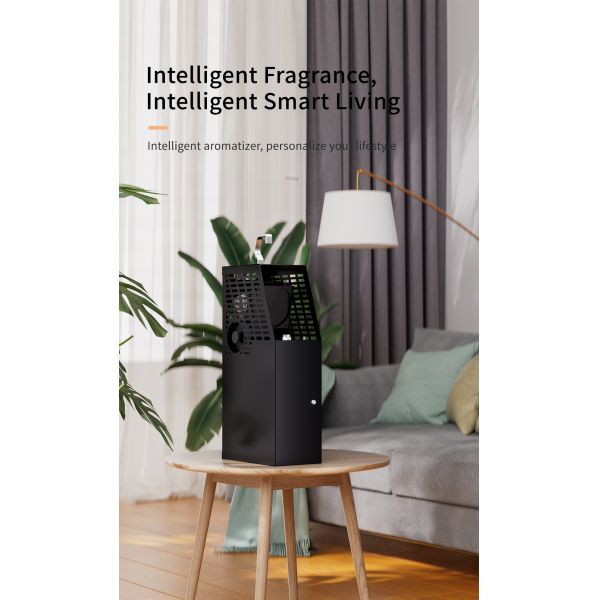 Bluetooth Remote Control Air Diffuser Commercial With Intelligent Display 5000cbm Coverage