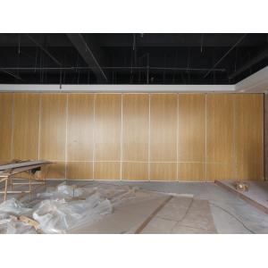 Multi Color Restaurant Partition Wall System With Aluminium Trolley Sliding Folding Doors