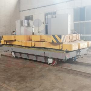 Customized Motorised Rail Trolley 1000ton Industrial Material Handling Carts