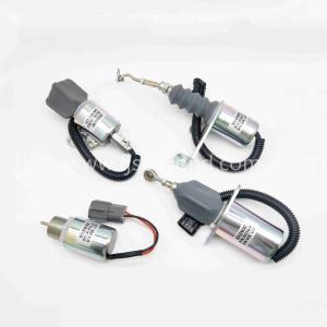 China SA-3838 12V 24V DC Diesel Engine Fuel Shutoff Stop Solenoid Coil Valve on sale