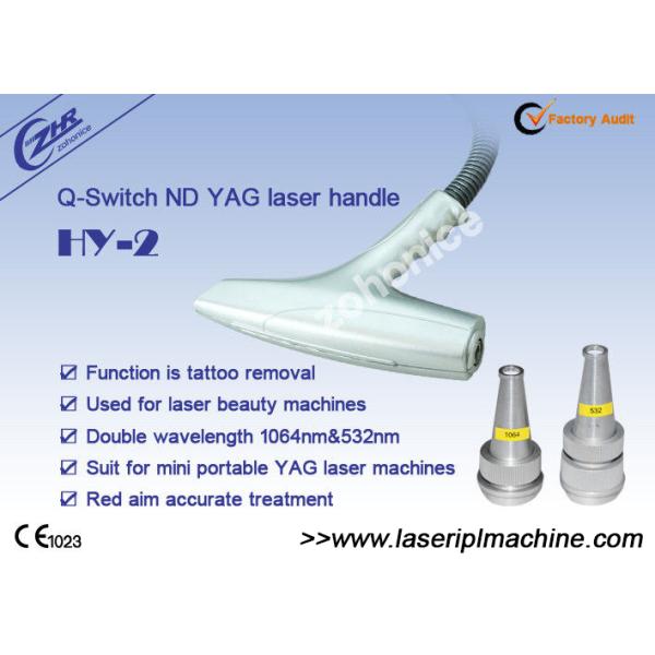 Nd Yag Laser Handle Hy 2 For Tattll Removal With Double Wavelength