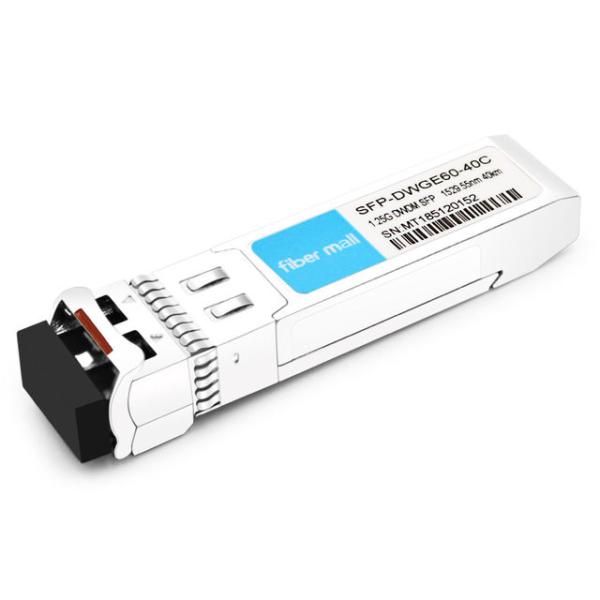 Brocade 1G-SFP-ZRD-1529.55 Compatible 1.25G DWDM SFP C60 100GHz 1529.55nm 40km