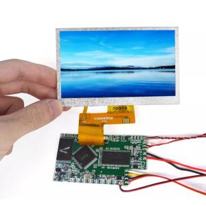 button activated 4.5/5/7/10.1 inch TFT LCD video module components for retail