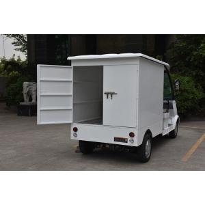 Customized Enclosed Electric Mini Cargo Vans With 2 Passenger CE Certification