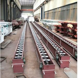 High Speed Heavy Carbon Steel Screw Auger Conveyor Customized For Coal Mine