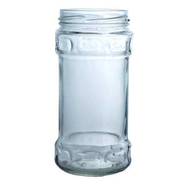Quality Produced Food Grade Clear Round Glass Honey Jar With Screw Top For Your Unique Needs wholesale