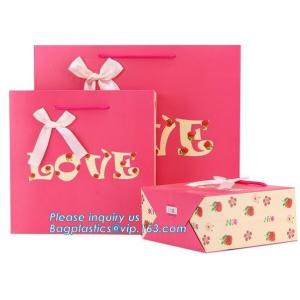 Various shape luxury kraft paper shopping bag,Customized Luxury Kraft Paper Gift