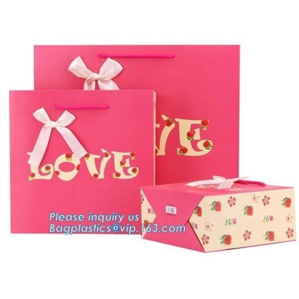 Various shape luxury kraft paper shopping bag,Customized Luxury Kraft Paper Gift