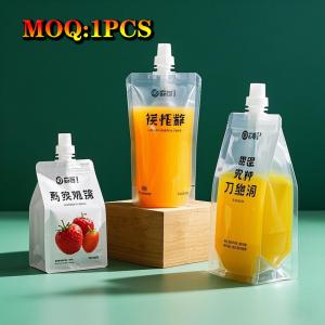 Eco-friendly Plastic Composites Spout Pouch For Customizable Sustainable