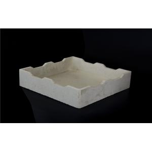 Kiln Furniture Rectangular Ceramic Tray Cordierite Material Saggers SGS