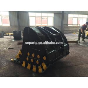 Construction Machinery Parts OEM PC2000 PC2100 Excavator Heavy Duty Rock Bucket