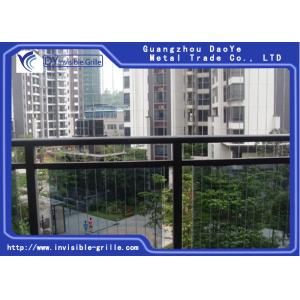 Home Safty Never Rust Grade 316 Stainless Wire 3.0mm Window Invisible Grille
