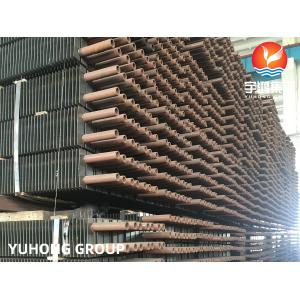 ASTM A192 Carbon Steel HH-Type Square Finned Tube for Economizers in Boilers