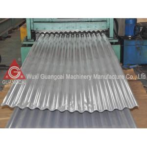 Corrugated Sheet Cold Roll Forming Machine / Metal Roofing Sheet Making Machine