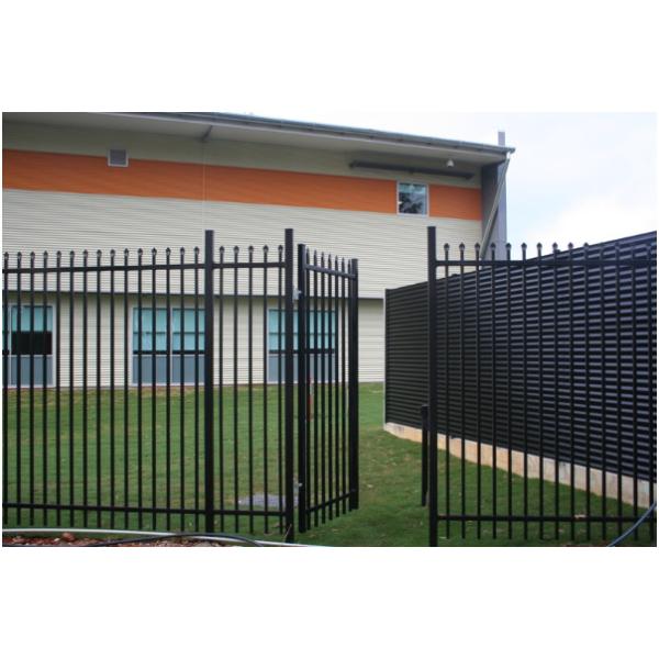 Galvanized 1.5x1.8m Steel Tubular Fencing Anti Aging For Residential Pool