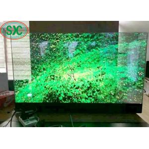 High Refresh Rate Transparent LED Full Colour 500x1000mm Cabinet transparent led