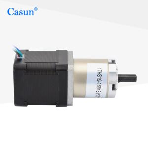 6.4V 1.28A Gearbox Stepper Motor 34mm Casun Stepper Motor 260mNM