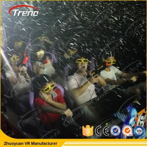 6 DOF Dynamic 5D Motion Cinema With Back Poking Vibration Motion Seats