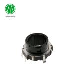 Miniature Dual Encoder with Push Button and Shaft Mount