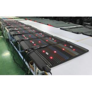 China Amethyst White and Black Color Crystals PEMF Mat with Four Coils on sale