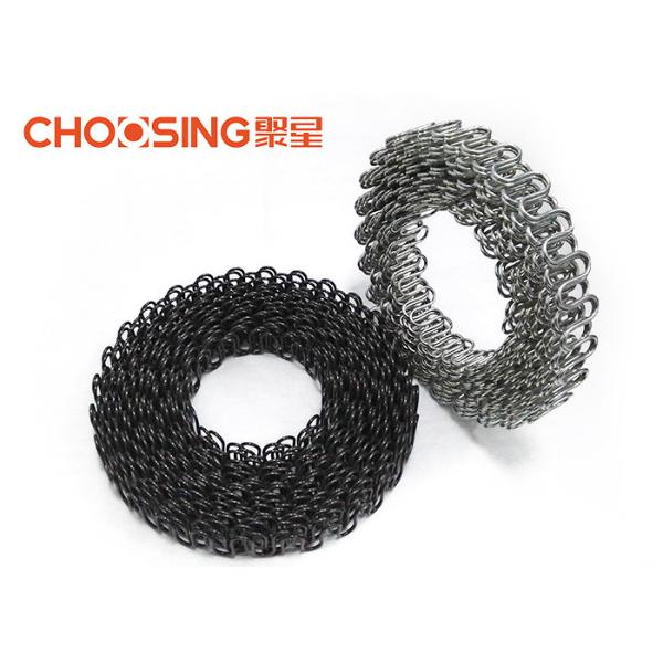 Quality Sofa Back Upholstery Springs For Chairs , 120ft Zig Zag Couch Springs Golden wholesale