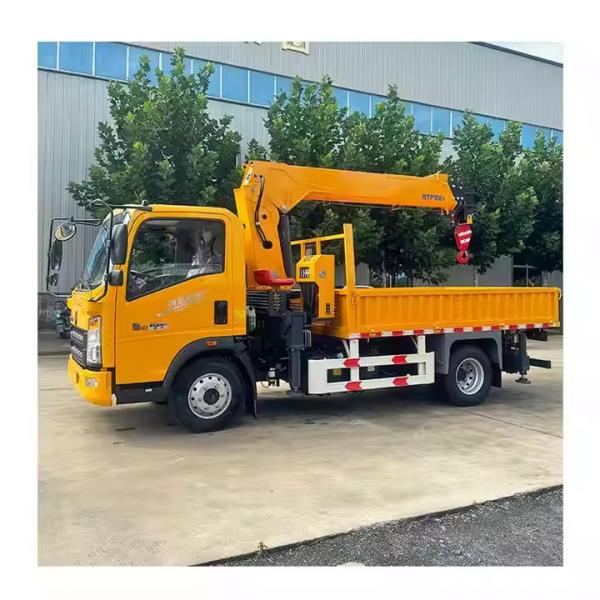 Quality XDEM Enhanced Reach and Versatility Howo Brand Dump Truck Mounted Crane with Telescopic Boom wholesale