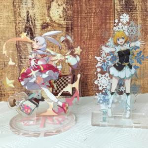 Anime Offset Printing Acrylic Display Stand CNC Cut Acrylic Standee Cartoon