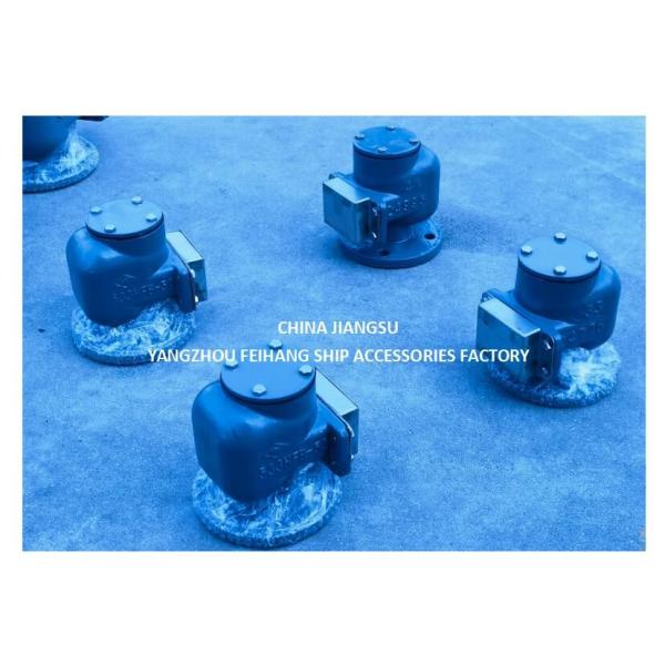 CAST IRON MARINE TANK AIR VENT HEAD533HFB-50A WITH SUS316L FLOATER NBR GASKET 0