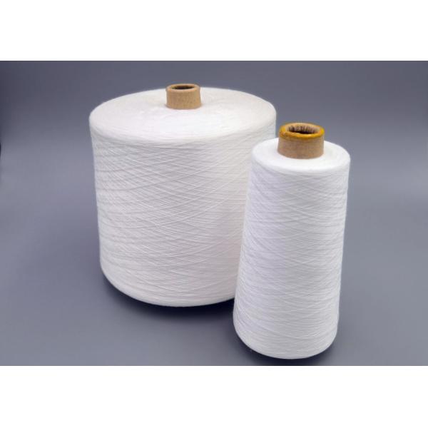 Ring Spun Raw White Polyester Yarn 50/2 Coat Sewing Thread Polyester Industrial